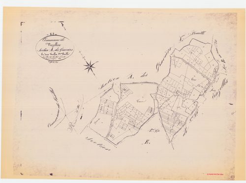 Vinzelles - 55 FI 1133      Section A des Graviers, 2ème feuille (copie)