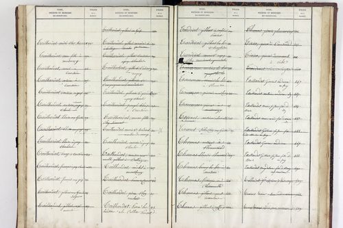 Virlet - P 10628      Folios 801 à 876