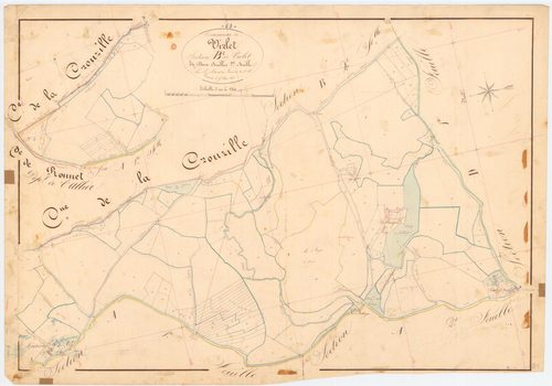 Virlet - 53 FI 1351      Section B de Virlet, 1ère feuille