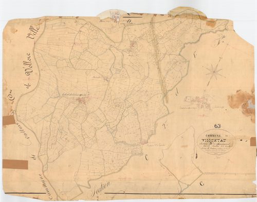 Viscomtat - 55 FI 1153      Section D de chez Grimond, 3ème feuille