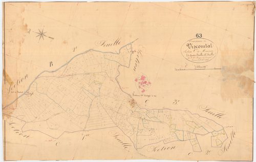 Viscomtat - 55 FI 1150      Section C de Mondière, 4ème feuille