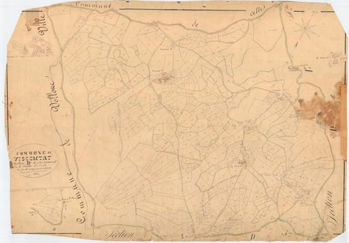 Viscomtat - 55 FI 1152      Section D de chez Grimond, 2ème feuille