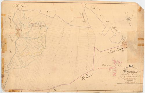 Viscomtat - 55 FI 1148      Section C de Mondière, 2ème feuille