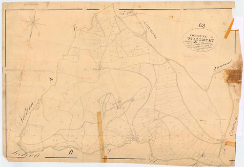 Viscomtat - 55 FI 1144      Section A de chez Boulay, 2ème feuille