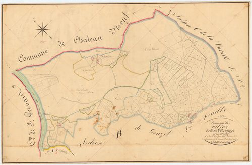 Vitrac - 53 FI 1364      Section B de Gouzet, 1ère feuille