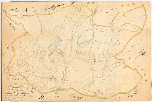 Viverols - 55 FI 1156      Section A de Bouteyras, 2ème feuille