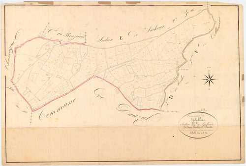 Vodable - 54 Fi 1147      Section E de Lachaux, 1ère feuille