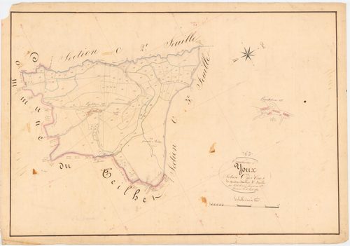 Youx - 53 FI 1398      Section G des Cros, 4ème feuille