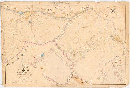 Youx - 53 FI 1395      Section G des Cros, 1ère feuille