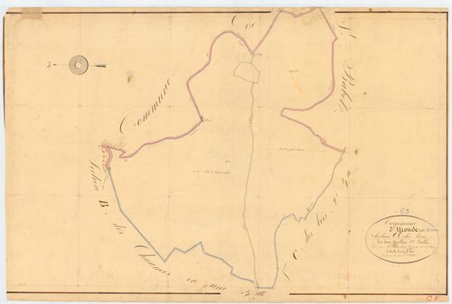Yronde-et-Buron - 51 FI 1498      Section C des Bois, 1ère feuille