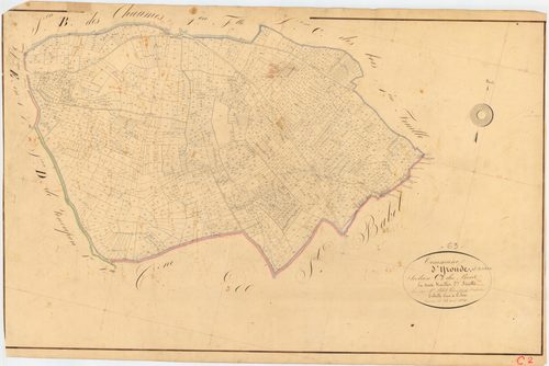 Yronde-et-Buron - 51 FI 1499      Section C des Bois, 2ème feuille