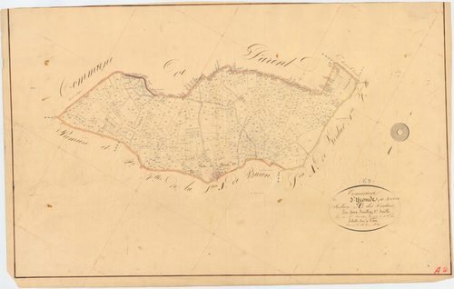 Yronde-et-Buron - 51 FI 1496      Section A des Verdiers, 2ème feuille