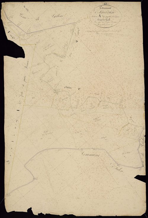 Ancizan - Ancizan.- Section A, 5e feuille