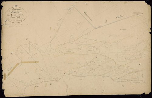 Ancizan - Ancizan.- Section B, 1re feuille