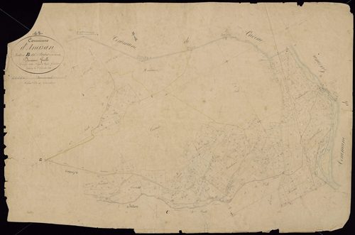 Ancizan - Ancizan.- Section B, 2e feuille
