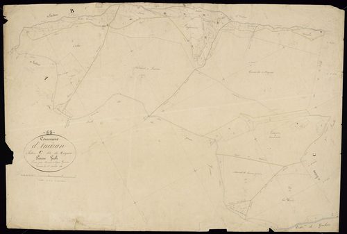 Ancizan - Ancizan.- Section C, 1re feuille