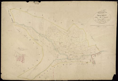 Aragnouet - Aragnouet.- Section A, 1re feuille