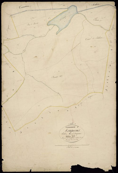Aragnouet - Aragnouet.- Section A, 4e feuille