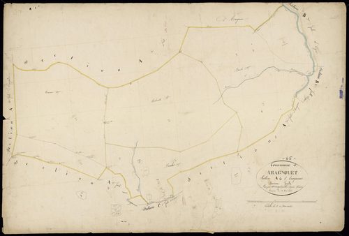 Aragnouet - Aragnouet.- Section A, 6e feuille