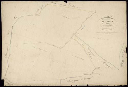 Aragnouet - Aragnouet.- Section A, 11e feuille