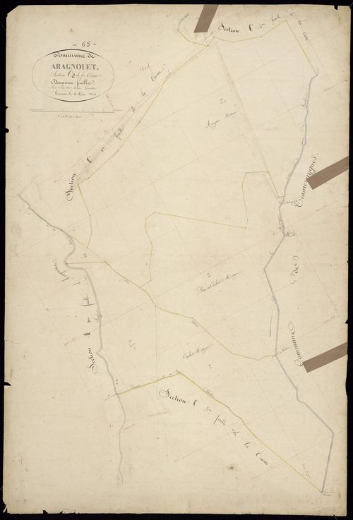 Aragnouet - Aragnouet.- Section C, 2e feuille