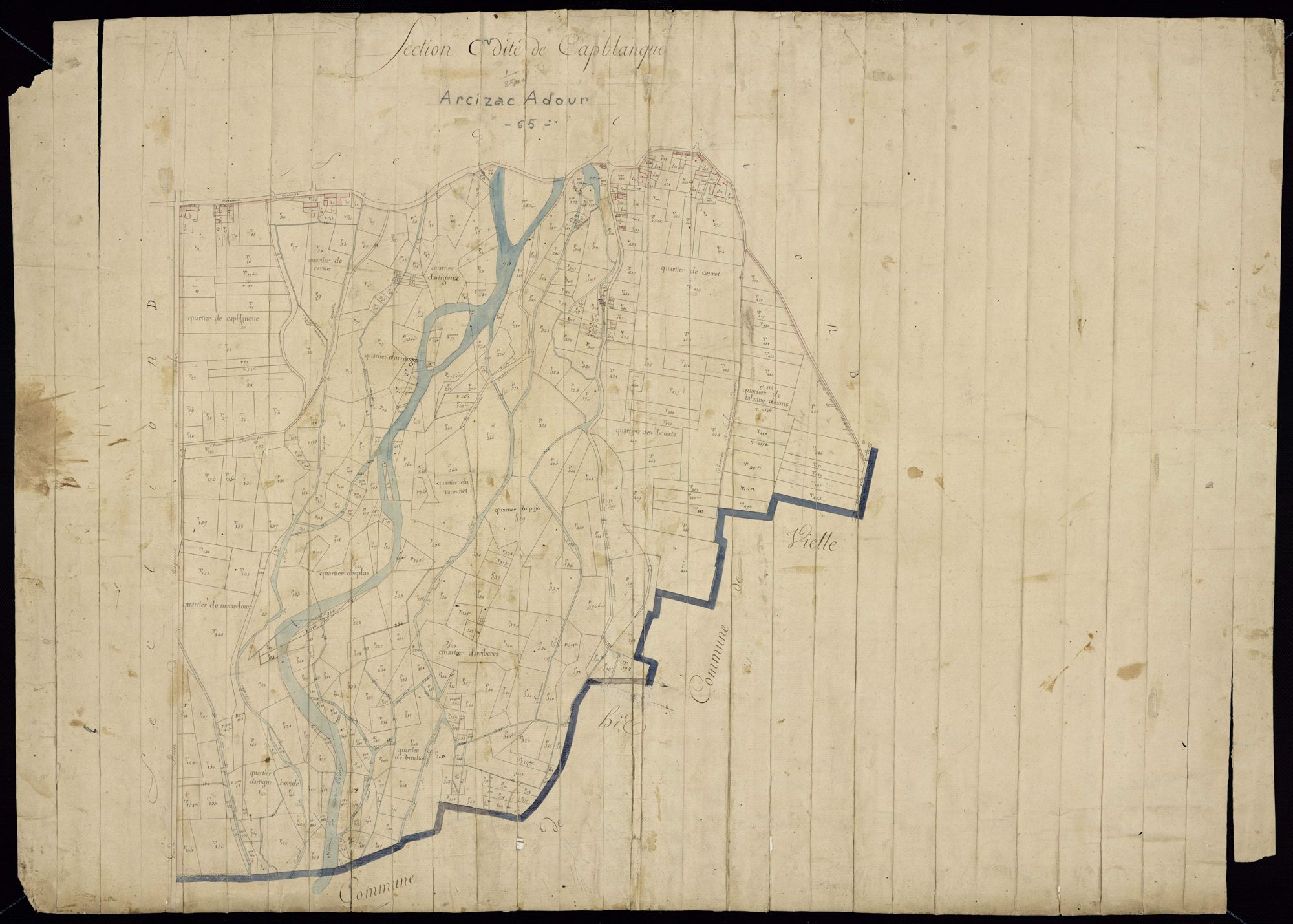 Arcizac-Adour - Arcizac-Adour.- Section C