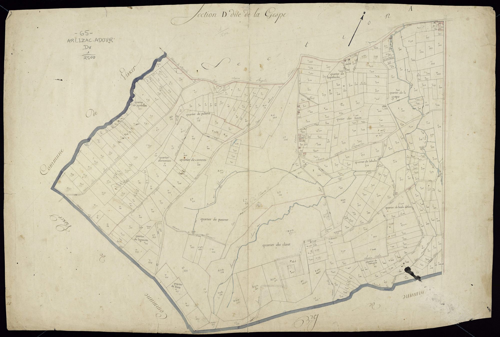Arcizac-Adour - Arcizac-Adour.- Section D