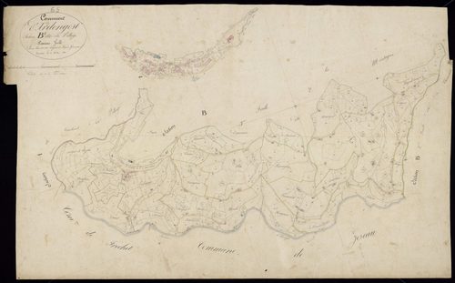 Ardengost - Ardengost.- Section B, 1re feuille