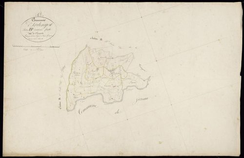 Ardengost - Ardengost.- Section B, 2e feuille