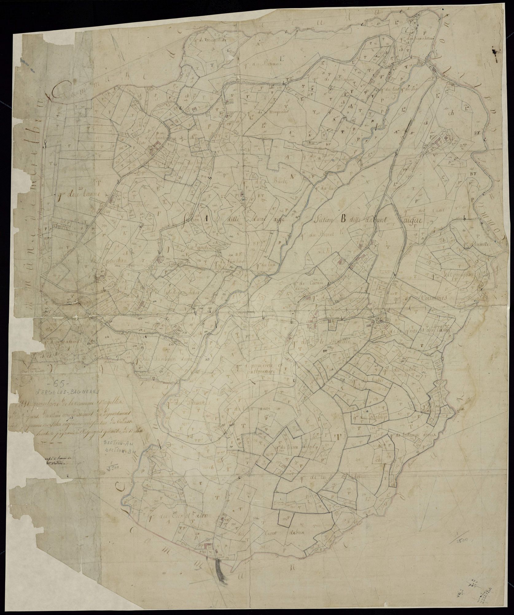 Argelès-Bagnères - Argelès-Bagnères.- Section AB
