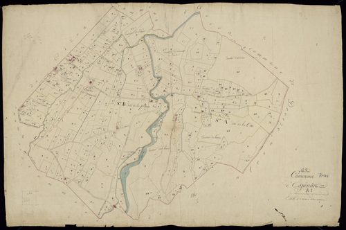 Ariès-Espenan - Espenan : section A, 1re feuille