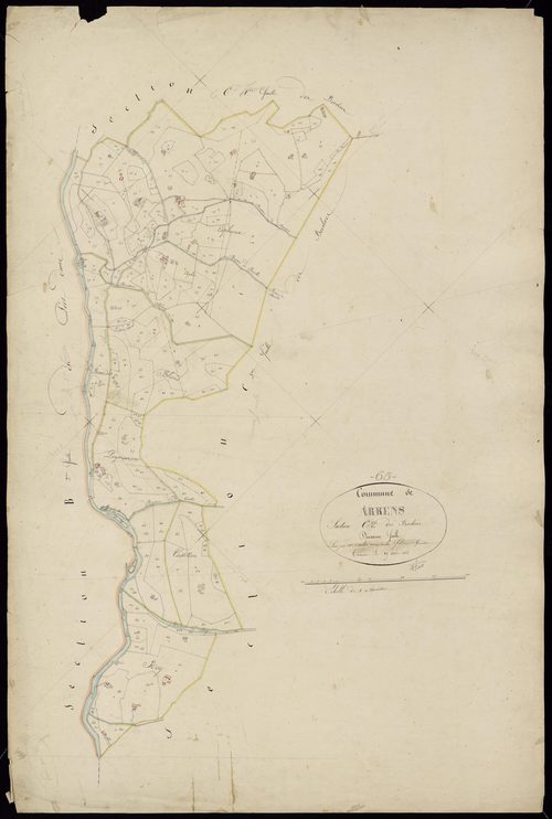 Arrens-Marsous - Arrens.- Section C, 2e feuille