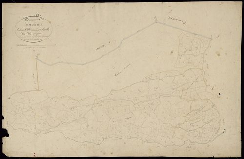 Arrens-Marsous - Marsous.- Section B, 2e feuille
