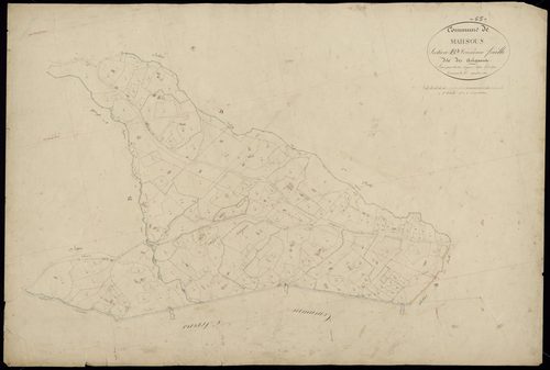 Arrens-Marsous - Marsous.- Section B, 3e feuille