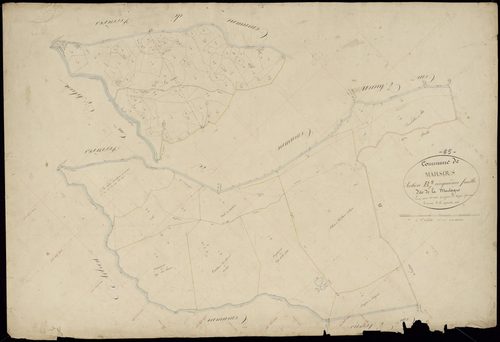 Arrens-Marsous - Marsous.- Section B, 5e feuille