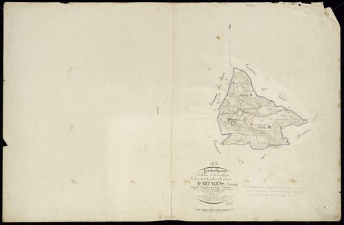 Artalens-Souin - Artalens-Souin.- Artalens : tableau d'assemblage