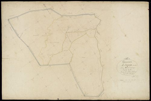 Aspin-Aure - Aspin-Aure.- Section A, 1re feuille