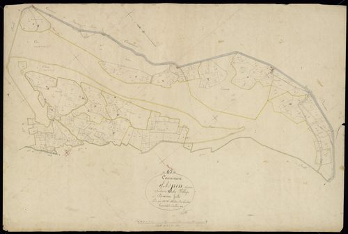 Aspin-Aure - Aspin-Aure.- Section B, 2e feuille