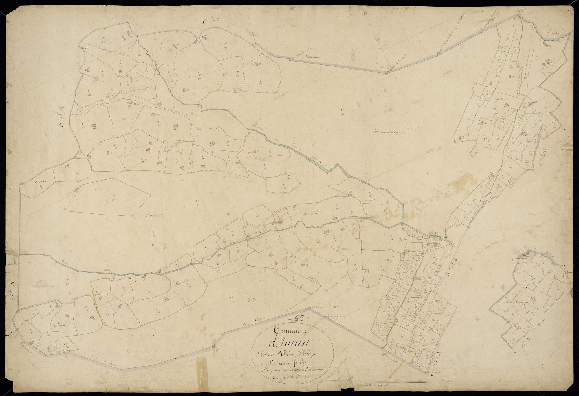Aucun - Aucun.- Section A, 2e feuille