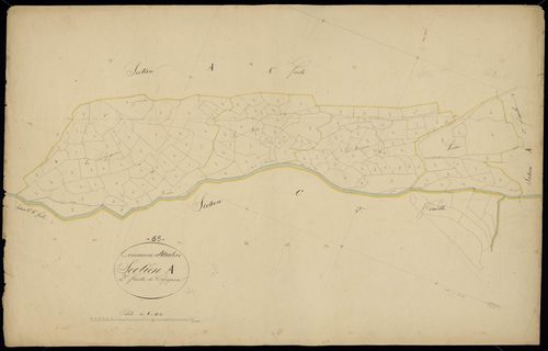 Aulon - Aulon.- Section A, 2e feuille
