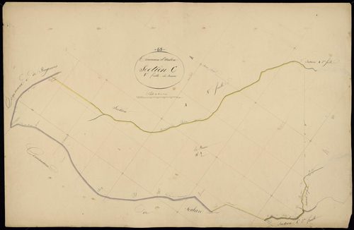 Aulon - Aulon.- Section C, 1re feuille