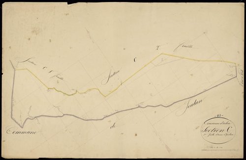 Aulon - Aulon.- Section C, 3e feuille