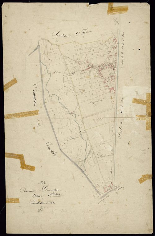Aureilhan - Aureilhan.- Section C, 3e feuille
