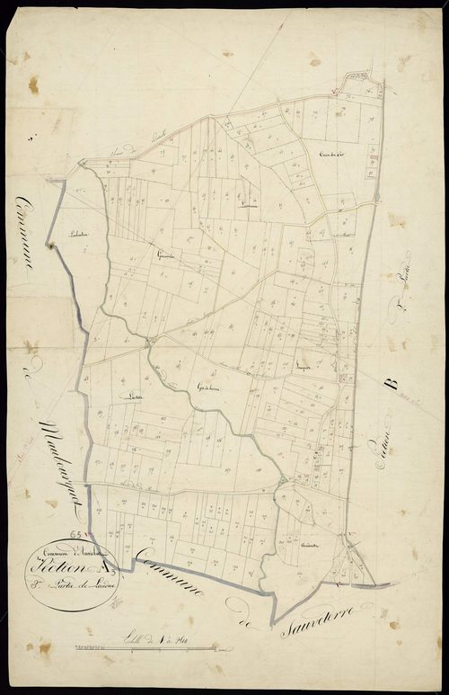 Auriébat - Auriébat.- Section A, 3e feuille