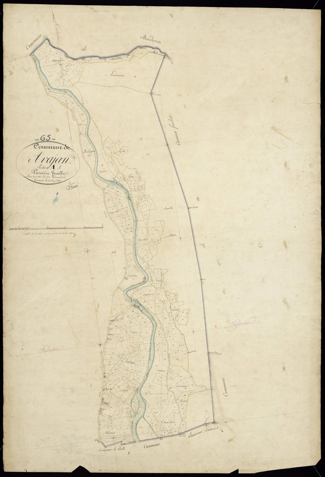 Avajan - Avajan.- Section A, 1re feuille