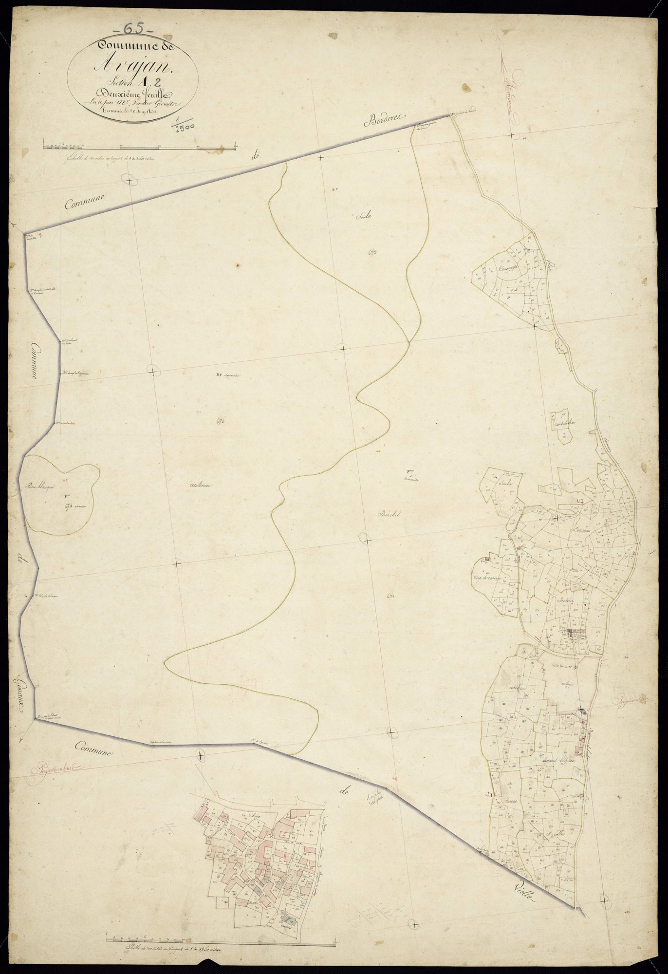 Avajan - Avajan.- Section A, 2e feuille