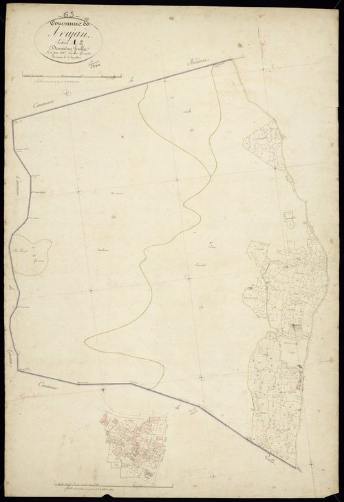Avajan - Avajan.- Section A, 2e feuille