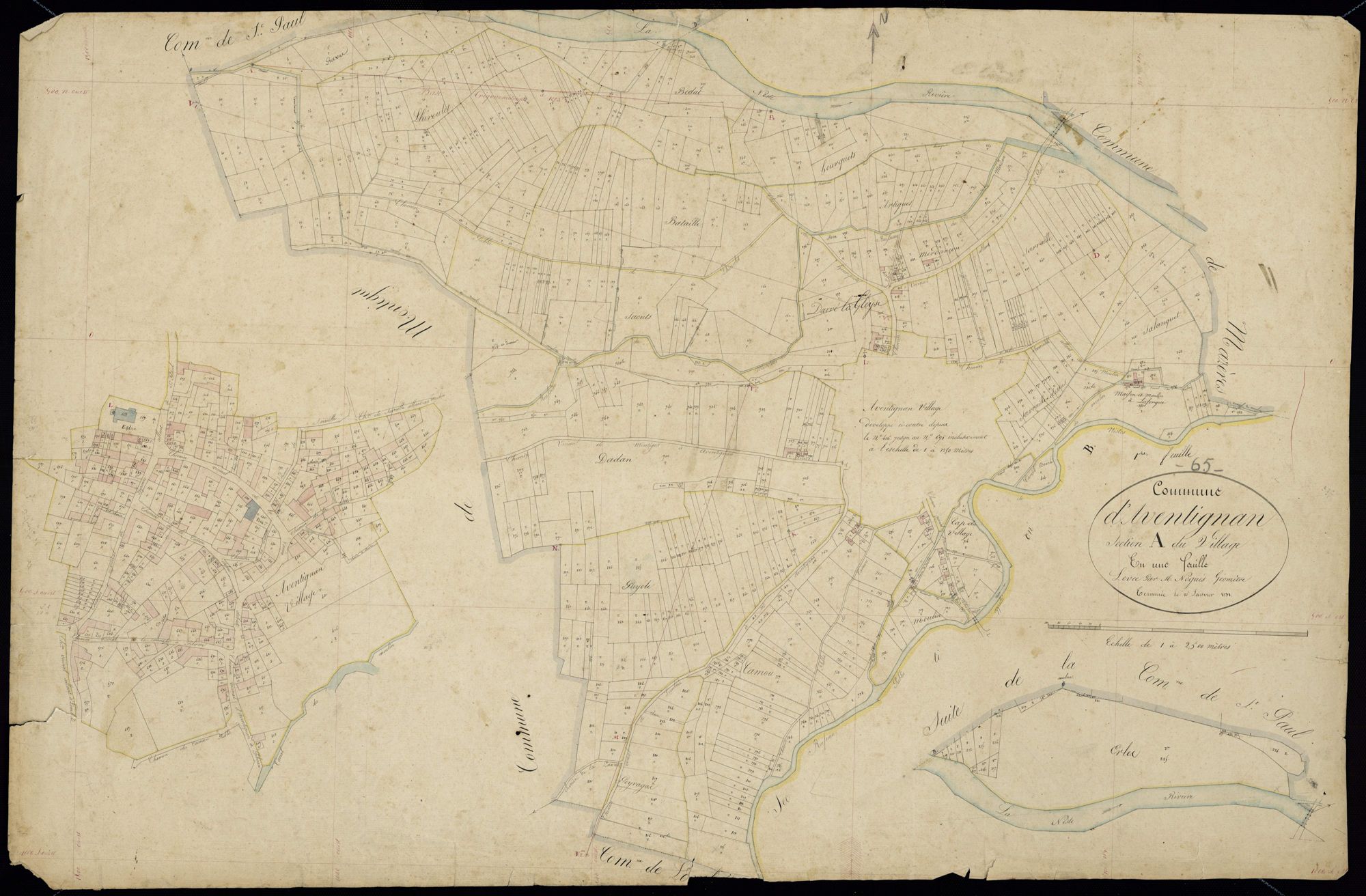 Aventignan - Aventignan.- Section A