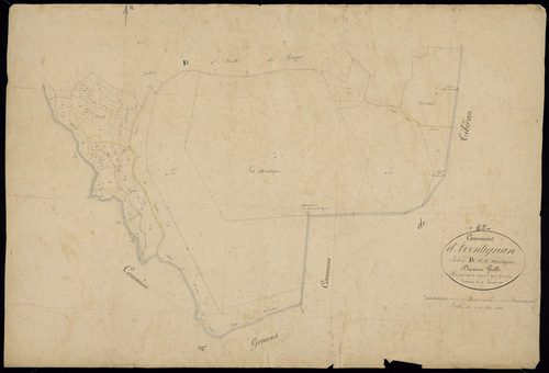 Aventignan - Aventignan.- Section B, 2e feuille