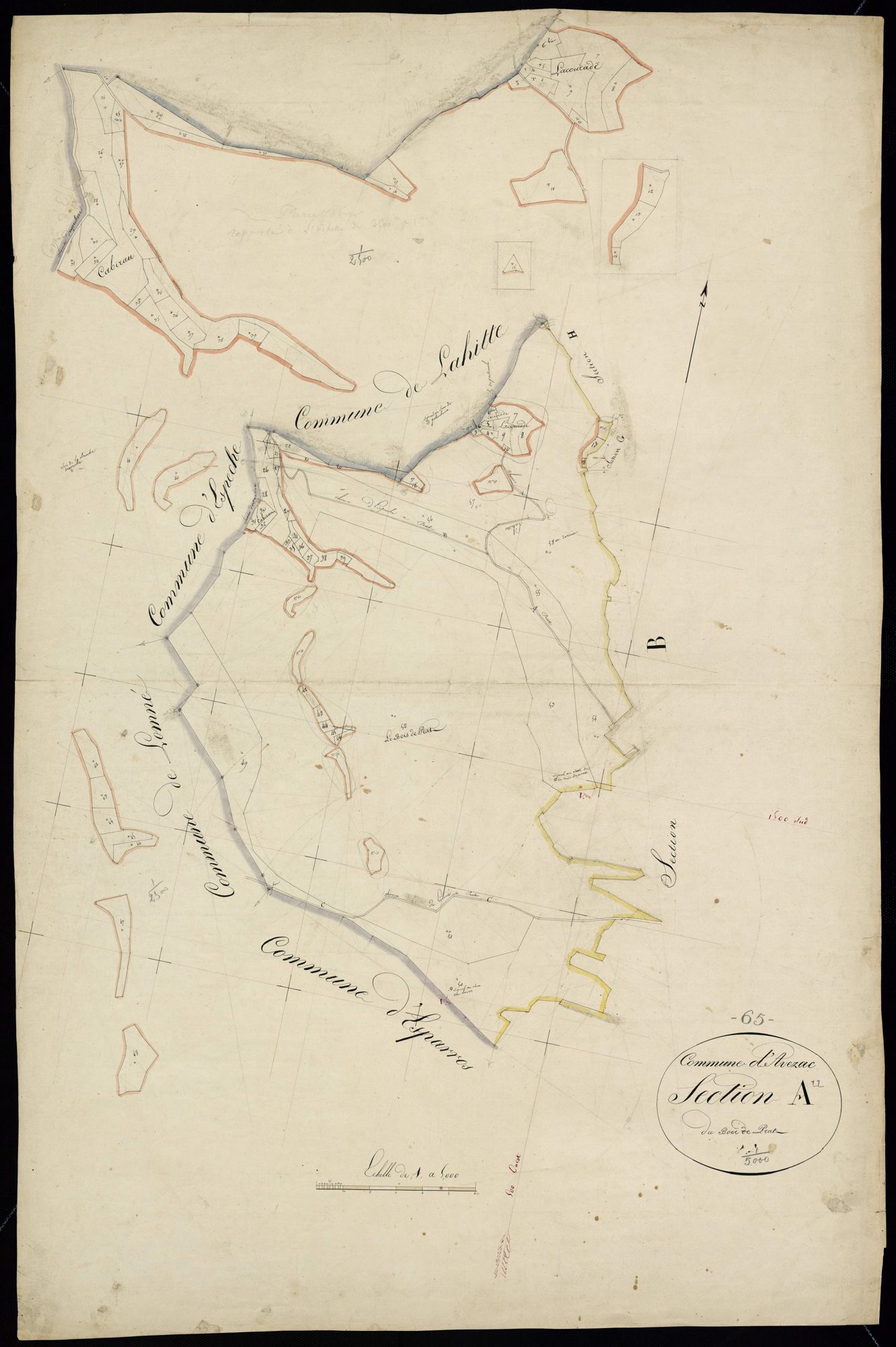 Avezac-Prat-Lahitte - Avezac-Prat.- Section A